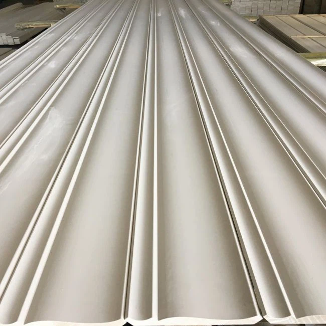 Top Performance White Primed Wooden Crown Mouldings For Ceiling