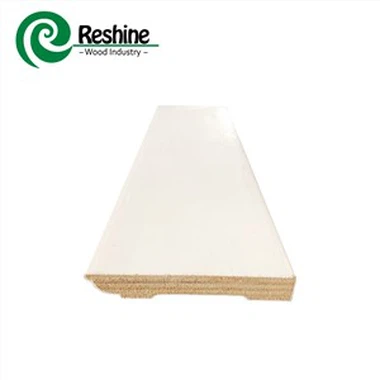 व्हाइट वुड बेसबोर्ड मोल्डिंग स्क्रिटिंग